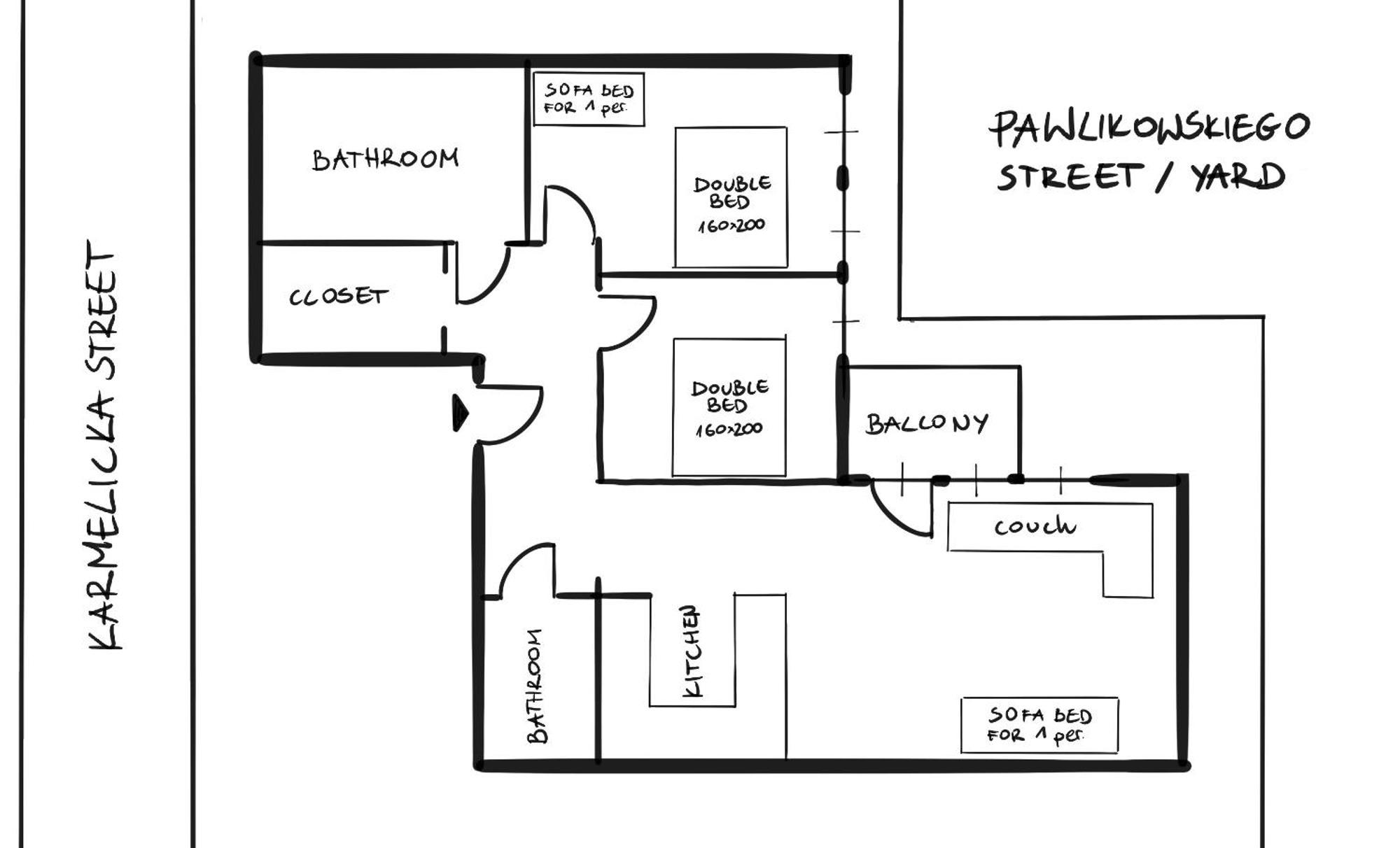 Dodohaus Apartment Красков Екстериор снимка
